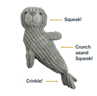 Tall Tails Crunch Seal Toy, 14"